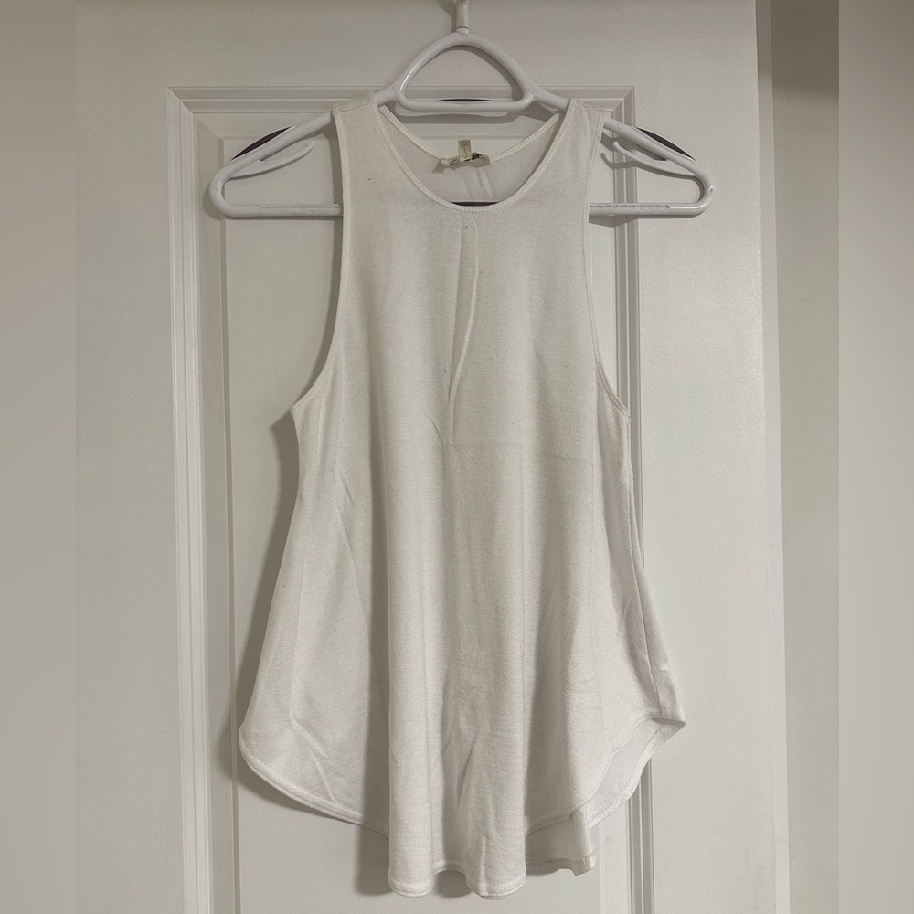 Aritzia Soft Brushed Knit Racerback Tank